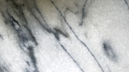 Obraz premium Elegant White Marble Background with Sophisticated Dark Grey Veining Pattern