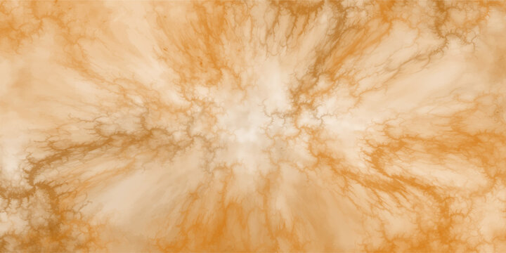 Earthy warm ochre abstract radial explosion background with dramatic lightning vein textures perfect for rustic vintage presentation templates
