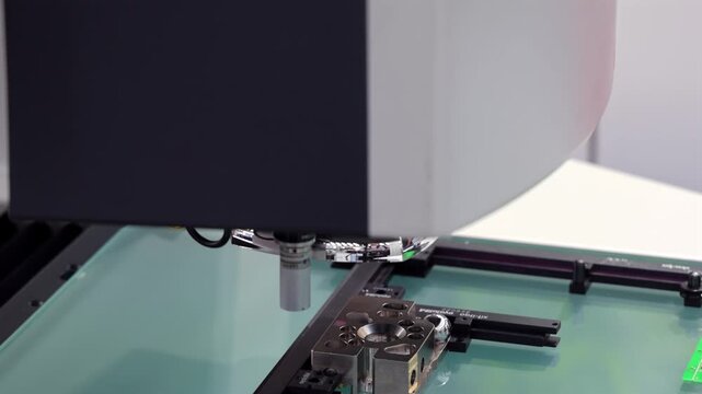 Automated PCB Control Testing Scanning Equipment Electronic Production Process