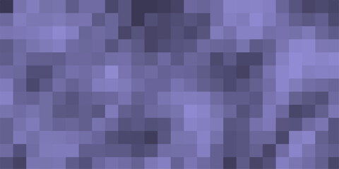Naklejka premium Geometric mosaic pattern of purple and blue-gray squares with varying shades creating a textured abstract background