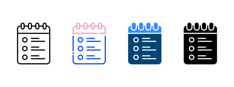 Action Items Task Management Icon for Team Productivity and Project Planning