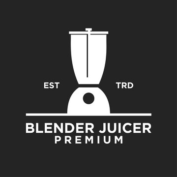 Modern Blender Juicer Premium Logo Design for Kitchen Appliances