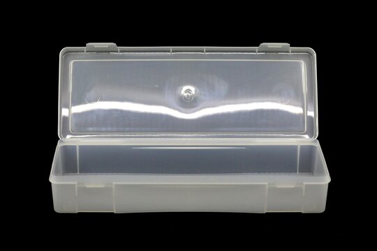 Transparent storage container
