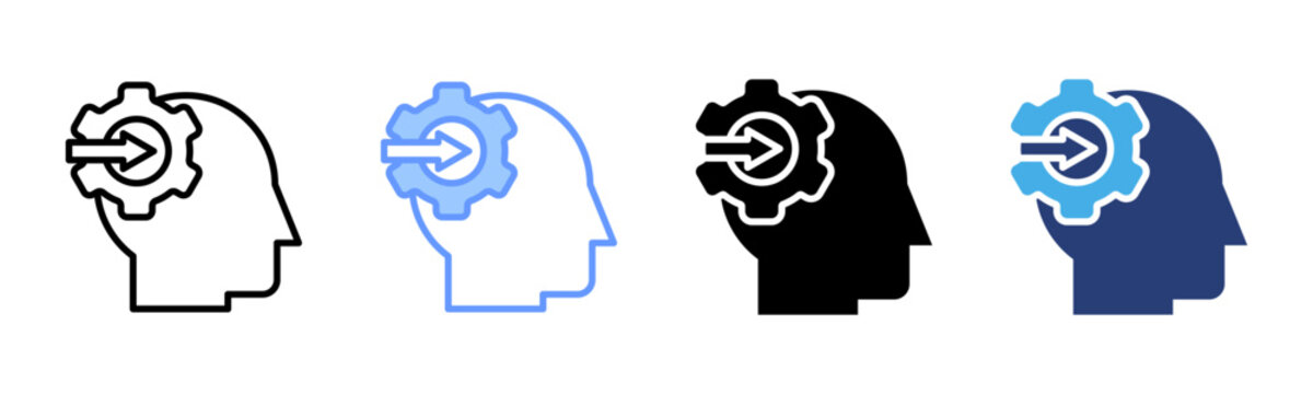Proactive icon set multiple style collection