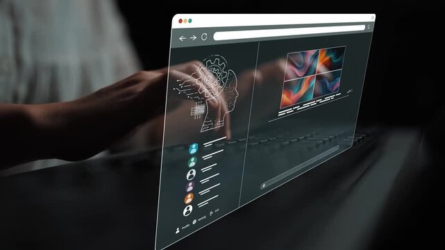 AI image generator interface enables image, AI, and generator process by converting user prompt into visual content using intelligent algorithms Marrow