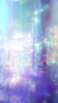 Dreamy Pastel Holographic Motion Background for Social Media