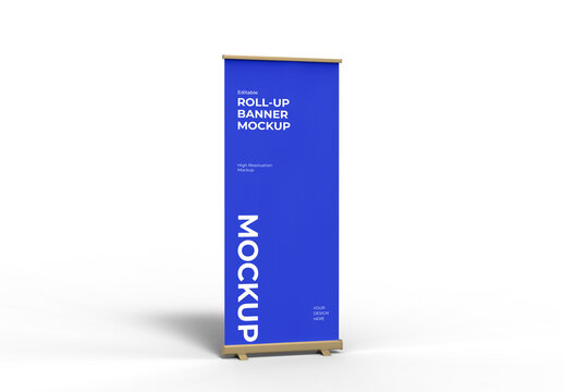 Roll-Up Banner Mockup