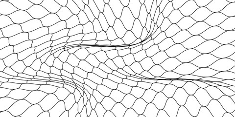 Mesh texture for fishing nets. Seamless pattern for sportswear or soccer goal, volleyball net, basketball hoop, hockey, athletics. Abstract net background for sports © Haikal