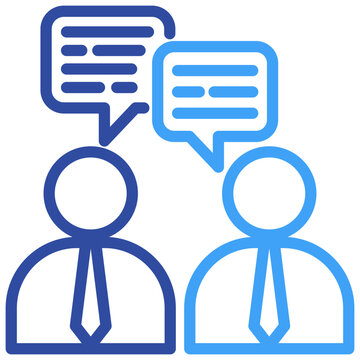 Illustration elements of Discussion Forum
