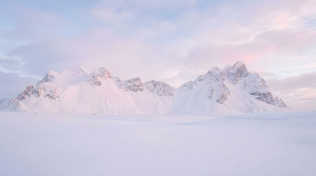 Dreamy pastel tone natural landscape scenery, emotional textless background