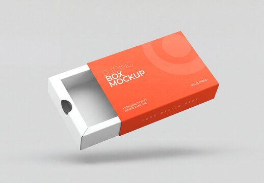 Sliding Box Mockup
