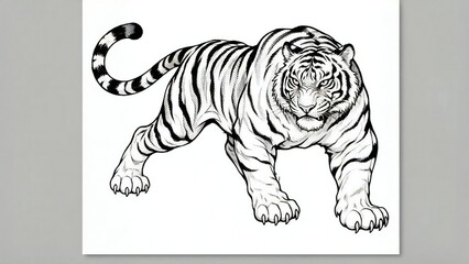 tiger vector illustration