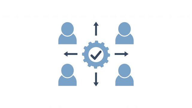 stakeholder management animated icon