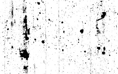 Fototapeta premium Rough textured vector material for grunge designs. Old retro style scratch and speckle texture pattern.