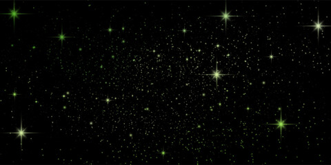 Minimalist Purple Starry Night Sky with Twinkling Stars – Cosmic Gradient Background © towilah