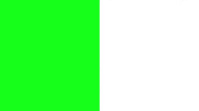 Animation stock video of paper is torn over green screen background. 4k paper transition