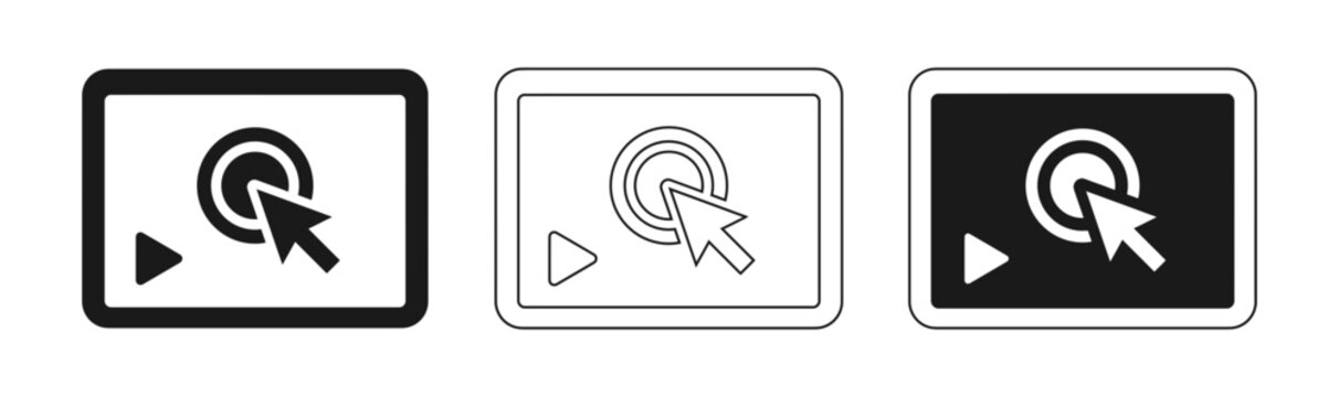 Refresh or reload icons in various styles
