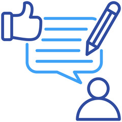 Fototapeta premium Illustration elements of Feedback