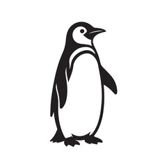 Obraz premium penguin vector illustration
