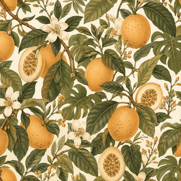 Farm Fresh Sentul Tropical Orchard Pattern