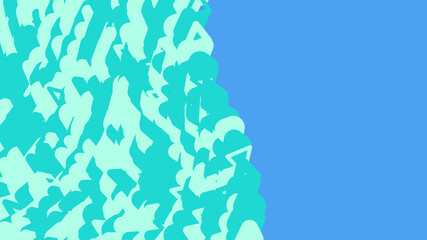 Abstract blue and green seamless texture pattern
