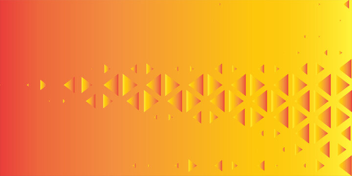 Abstract Triangle colorful background or wallpaper with polygons variety of triangular shapes and colors, triangles or concave geometrical shapes with Copy space soft color