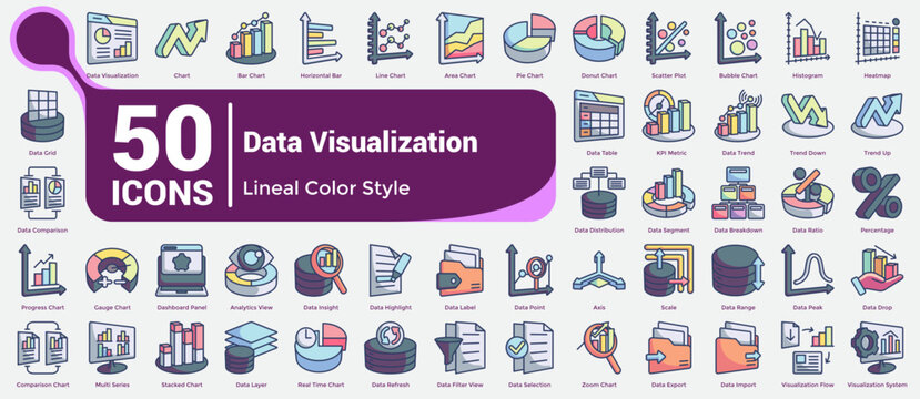 Color Data Visualization Bundle H50