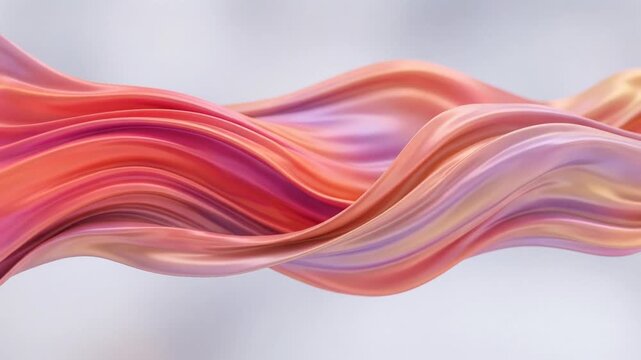 Elegant colorful liquid gradient loop with warm flowing motion for luxury branding, presentations, websites, travel campaigns, ESG reports, and commercial design.