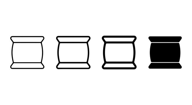 Spool Icons, Thread Bobbin Vector Set, Sewing Craft Supplies, Tailor Tools
