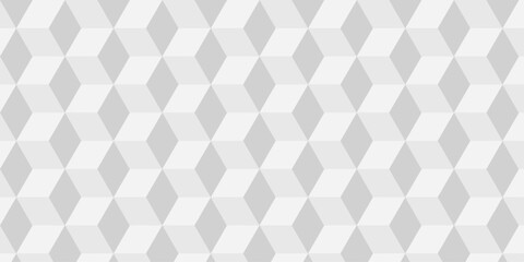 Fototapeta premium Seamless geometric pattern isometric cubic. Mosaic cube pattern vector tile blank wallpaper. 