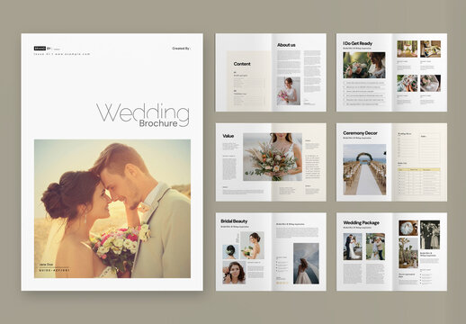 Wedding Brochure Template