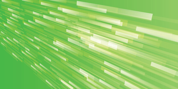 Abstract Green Motion Lines Background Design