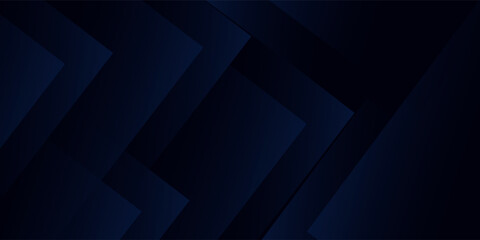 Obraz premium Black dark navy blue silver abstract pattern background. Geometric shape. dark gradient