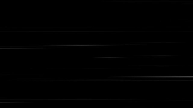 Speed line background animation in comic speed lines background texture pattern effect in cartoon concept black.4K comic book speed lines motion background - Seamless looping.