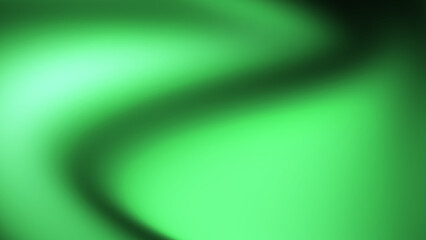Vibrant Emerald and Mint Green Grainy Gradient Background Texture with Curving Waves © Ahmed Afridi