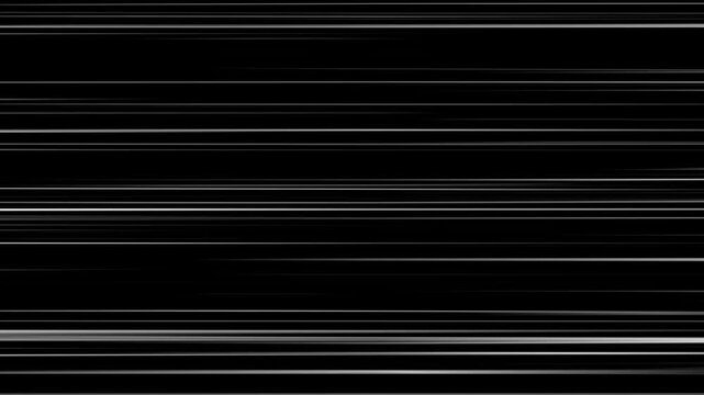 Speed line background animation in comic speed lines background texture pattern effect in cartoon concept black.4K comic book speed lines motion background - Seamless looping.