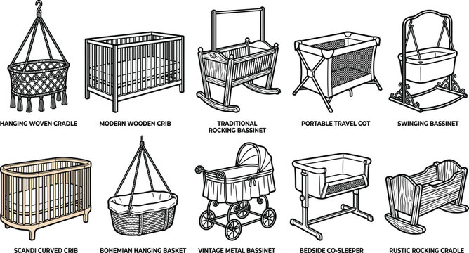 vector illustration of a cage