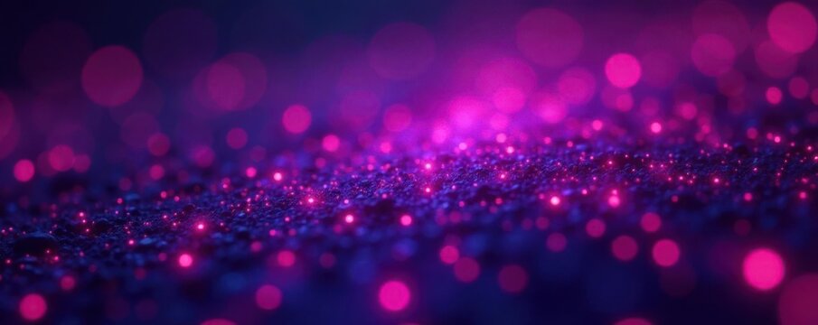 Abstract purple digital display with glowing diodes High-resolution pixel grid detail , purple, grid, lcd