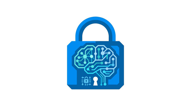 Artificial intelligence padlock for cyber security protection