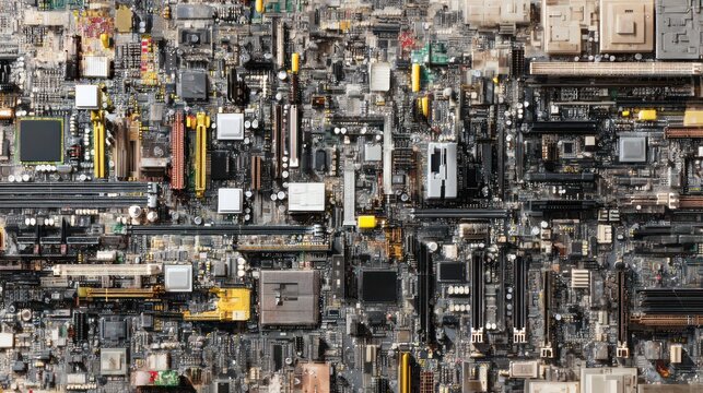Circuit board texture