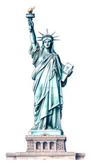 Fototapeta premium PNG Statue sculpture representation transparent background