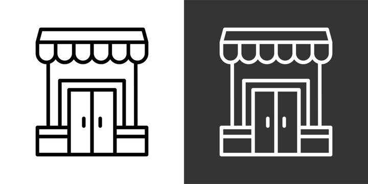 Access White And Black Icon Set Multiple Style Collection Pack Vector Illustration