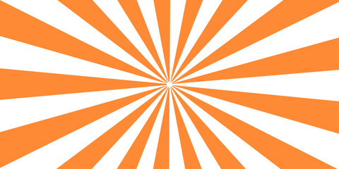 A vibrant orange and white radial burst pattern, symbolizing energy and a dynamic spotlight, creates a visually striking graphic resource. © MUSCLE