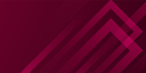 Obraz premium Abstract Magenta Geometric Background with Diagonal Lines for Corporate Presentations and Modern Web Design