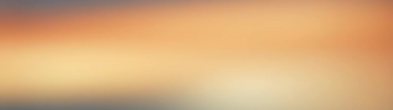 Soft light effect with smooth color changes from peach to gold ideal for a peaceful mood.
