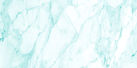Naklejka premium Soft white marble texture with pale blue green veins background