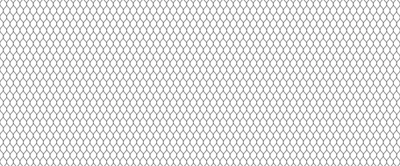 Curved net pattern. Seamless design for sportswear or equipment like soccer goals, volleyball nets, basketball hoops, hockey nets, and athletic gea © suprikacenhk