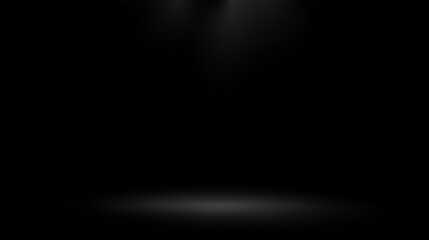 Black Background with Subtle Spotlight Effect Creating Depth