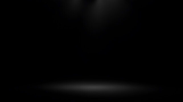Black Background with Subtle Spotlight Effect Creating Depth