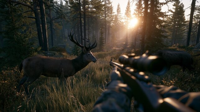 Male Deer